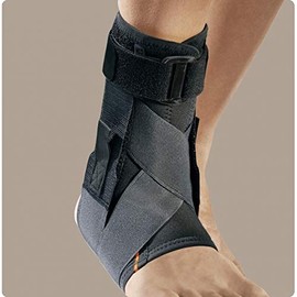 RO+Ten Malleofit81 AirX Anklet with 8 Elastic Straps and Spiral Splints - L