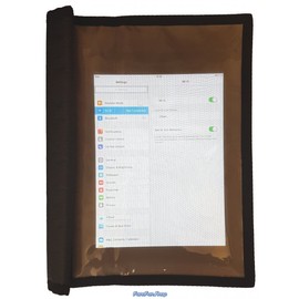 fonefunshop SmartPhone Shield Faraday Bag With Window - Large (VKF3) Black