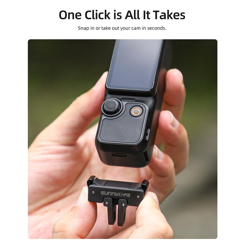 Lokyoyo Foldable Quick Release Adapter for OSMO POCKET 3, Tripod