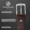 Lindenmann Men’s Jeans Belt XXL - Full Buffalo Leather -