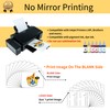 TransOurDream Mix Tru-Heat Transfer Paper Inkjet Dark 1.0 5 Sheets