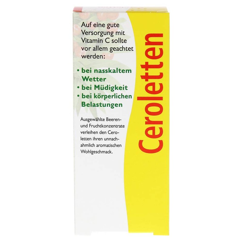 Ceroletten Vitamin C Dr. Grandel Pack of 40 Tablets