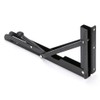 Sumnacon Sturdy Folding Shelf Brackets - Heavy Duty Metal Triangle