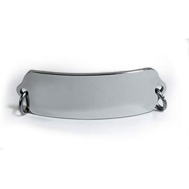 COCHLEAR IMPLANT Medical ID Alert Tag with Embossed Emblem from Stainless Steel.