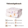 TILLYOU Set di 1 coperta in mussola a 4 strati,