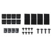 Spec-D Tuning 4PC Front + Rear Factory Style Black Fender