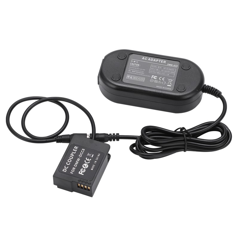 DMWDCC8 Fully Decoded Dummy Battery Set with AC Power Supply