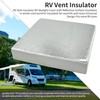 EDIETH 14'' * 14'' * 3" RV Vent Insulator RV