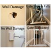 4 Pcs Safety Baby Gate Wall Protector Stair Gate Extension