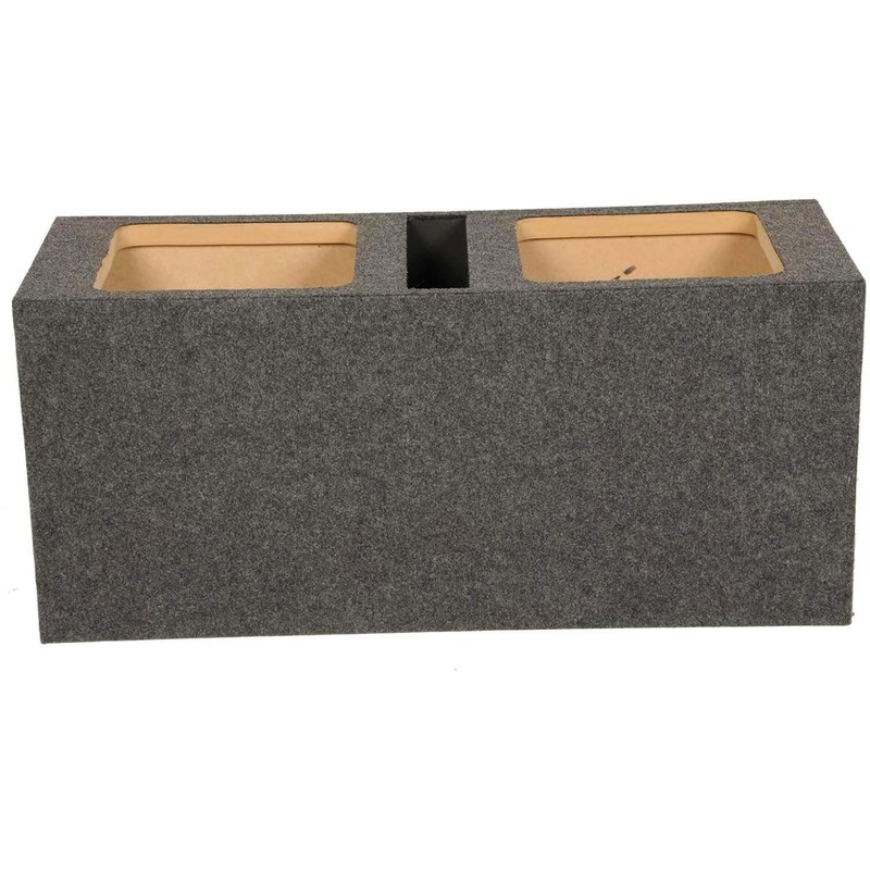 Square Solobaric Dual 12" Ported L3 L5 L7 Subwoofer Box