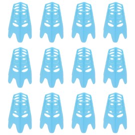 PATIKIL Plastic Golf Tees, 12 Pack 1.8 Inch Golf Simulator Tee Golf Mat Tee Practice Training for Winter Turf Outdoor Indoor Driving Range Hitting Mat, Blue