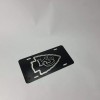 b4 nada KC Chiefs Kanas City aluminum license plate laser