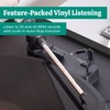 Electrohome Montrose Vinyl Record Player 2-Speed Belt-Drive Turntable, with Audio-Technica