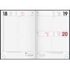 BRUNNEN Buchkalender Mod. 795 2026 | A5, Kunststoff, schwarz