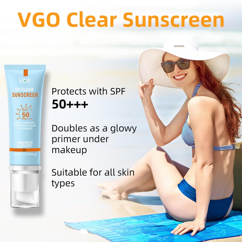 VGO VGO Skincare Body Oil + VGO Clear Face Sunscreen