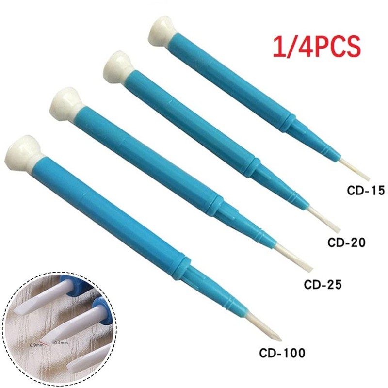 SPORTARC Ceramic Screwdriver Anti-Static Non Magnetic Slotted Screwdriver CD-15/20/25/100