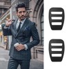 HDGSAFD 3 Pieces Pocket Square Holder, Pocket Square, Men's Pocket