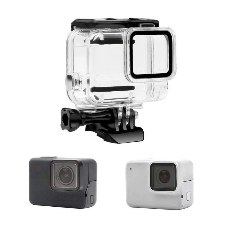 60M Super Dive Case for GoPro Hero 7 White/Silver