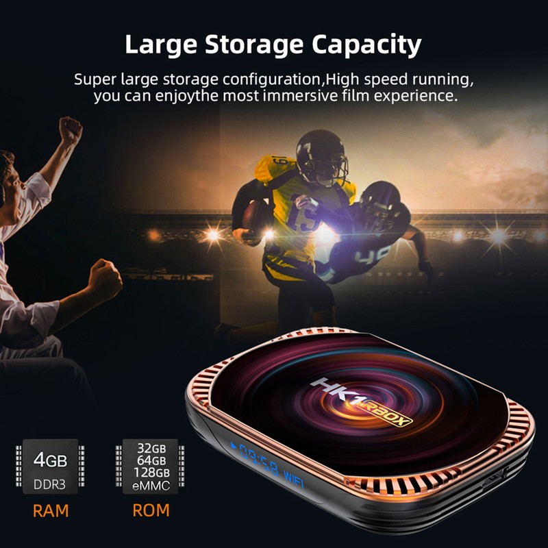 HK1 RBOX X4 Android 11.0 Smart TV Box UHD 4K
