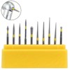 Diamond Burs FG High Speed Burs Drill Composite Polishing Kit