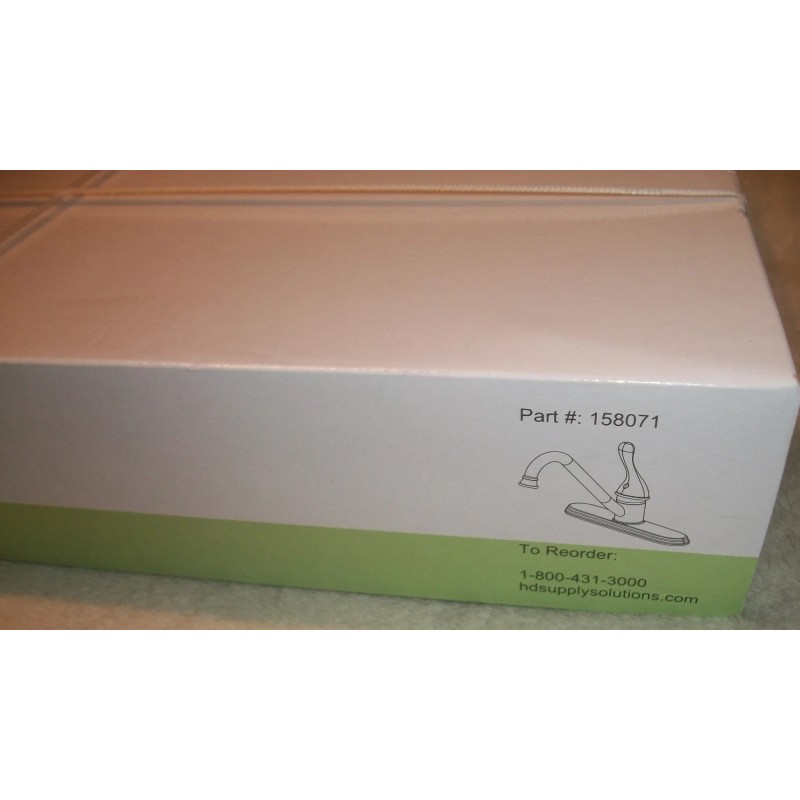 Seasons New Seasons Anchor Point Single Handle Chrome Kitchen Faucet