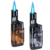 2 Pack Torch Lighter Mini Butane Multipurpose Utility Lighters with