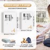 TAILI Vacuum Storage Bags With Long Side Zip 8 Pack