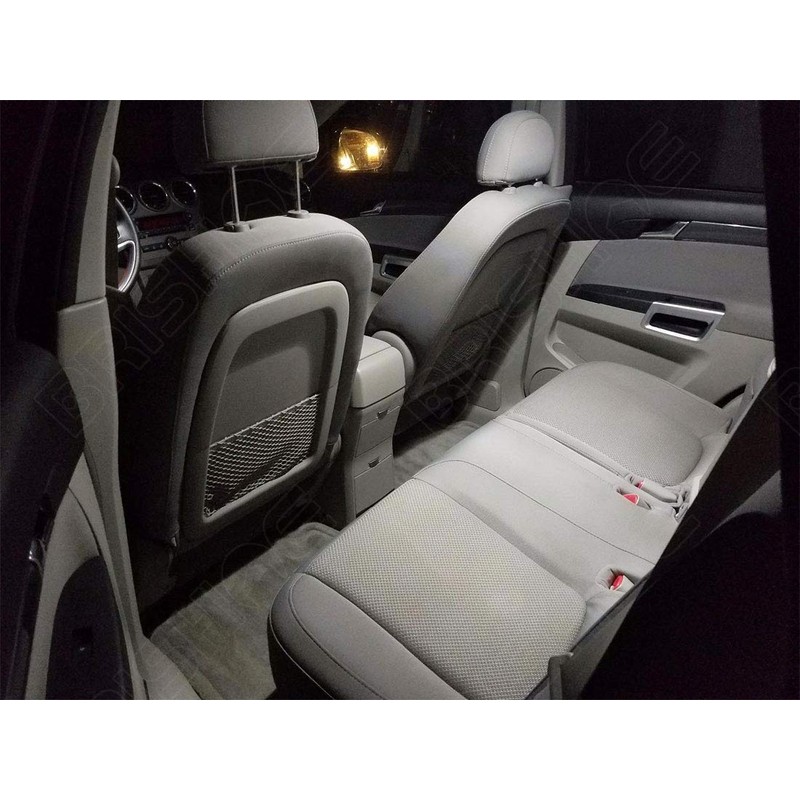 BRISHINE White Interior LED Lights Kit for Nissan Pathfinder 2013