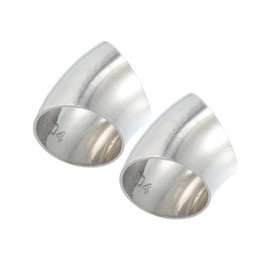 Partuto OD 1.25" 45 Degree Mandrel Bend Exhaust Elbow Pipe SS304 Stainless Steel Bend Tube 20GA /.036" Wall Thickness Exhaust Piping for Car Exhaust Pipe Elbow Modified 2pcs Replacement