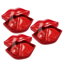 Baluue Hydrating Lip Masks 3 Sets Lips Mask Patch Lips Moisturizer 20 Sheets Each