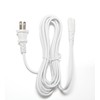 OMNIHIL 10 Feet White AC Power Cord Compatible with Sonos
