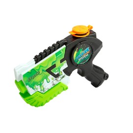 Simba 107276250 Waterzone Storm Micro Blaster, Colour Printed, Pump Mechanism, Tank Volume: 400 ml, Range: 8 m, 21 cm, from 3 Years
