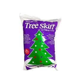 Thick and Lofty White Tree Skirt 60 Inch