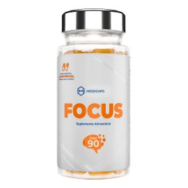 Suplemento Natural Focus 90 Cápsulas Para La Concentración