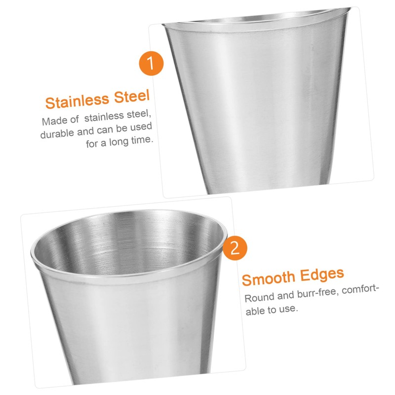 iplusmile 12 Pack Stainless Steel Shot Glasses Leakproof Tumbler Ideal
