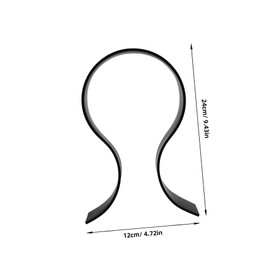 SUPVOX Acrylic Headphone Display Stand Rgb Headset Holder for Desk under Desk Earphone Rack Sturdy Earphone Stand Hanger