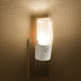 OHM NIT-ALA6PCL-WL 06-0632 LED Night Light Switch Operated Orange LED