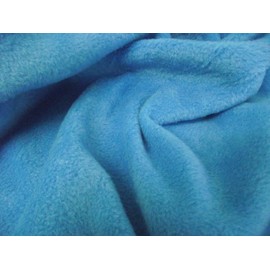 Quality Anti Pil Polar Fleece Fabric Material - Turquoise Blue, 1Mtr - 150cmx100cm