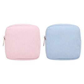 FFDHWU 2 Pieces Sanitary Napkin Storage Bag, Mini Storage Bag, Portable Storage Bag, Women's Storage Bag, Simple Storage Bag