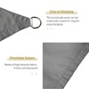 UV Resistant Sun Shade 10 FT Triangle Sail Canopy Garden