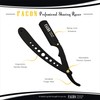 100 BLADES + Facón Professional Classic Straight Edge Barber Razor
