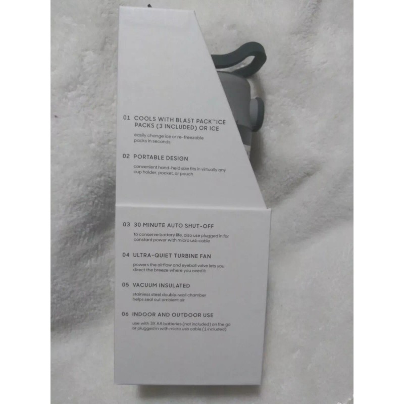 Allstar Innovations AQUA Sharper Image Breeze Blast Portable Personal Air