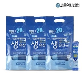 Seoul Pharmacist Credit Union [Seoul Pharmacist Credit Union] Lacton Probiotics Live Lactobacillus 2.5g 120 sachets 3 sets / [서울약사신협]락토온 프로바이오틱스 생유산균 2.5g 120포 3세트