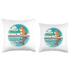 Groundhog Day Reflection Forecast Prediction Adorable Ground Throw Pillow