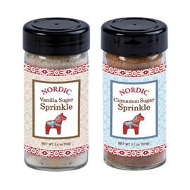 Nordic Goods Vanilla Sugar & Cinnamon Sugar Gift Set (1 of each)