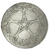 Dryad Design Pewter Tree Pentacle Wiccan Ritual Altar Plate Tile