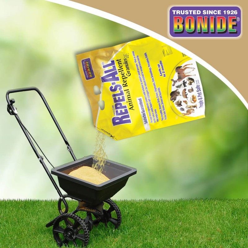 Bonide Repels-All Animal Repellent Granules, 6 lbs. Ready-to-Use Deer &