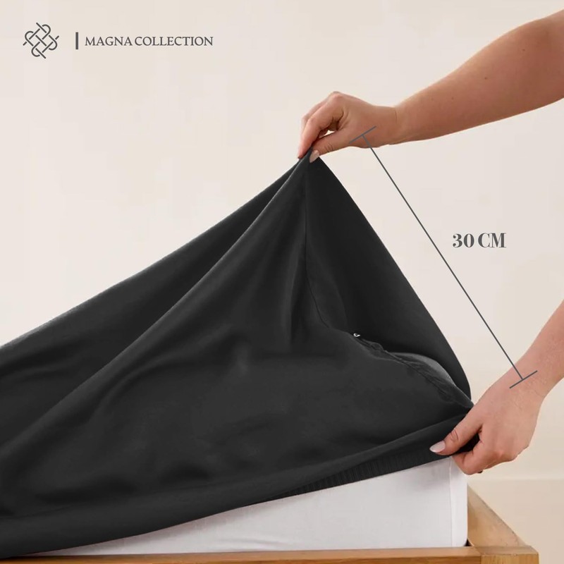 Double Fitted Sheet - 135 x 190cm with 30cm Deep