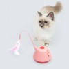 Electric Cat Feather Toy USB Charging Automatic Rotating Interactive Cat