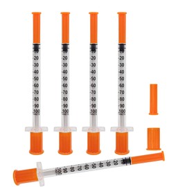 Q2 CARE 1mL/CC 31G 1/4inch 6mm, Inking,Industrial Dispensing, Individually Wrapped,16 Packs